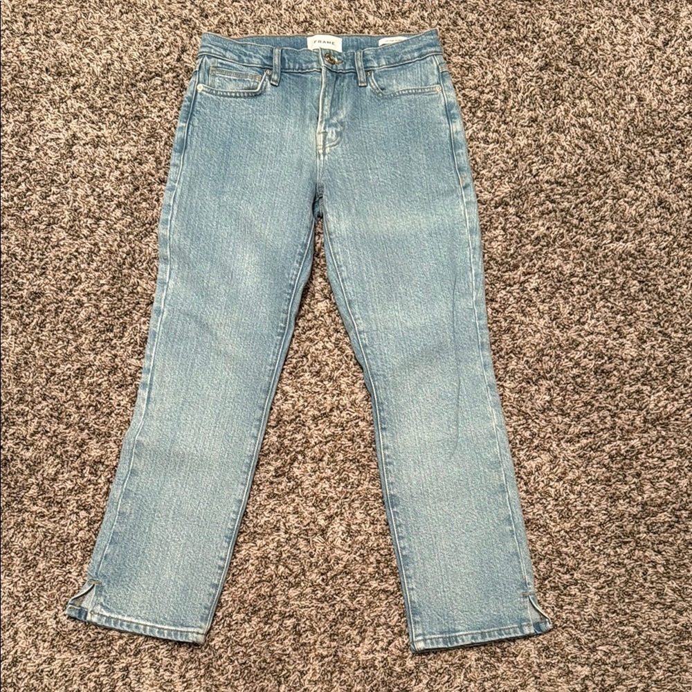 Frame Denim cropped Jeans
